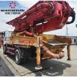 Used SANY Concrete Pump Truck Year 2018 Max. 37 M Horizontal Conveying Distance