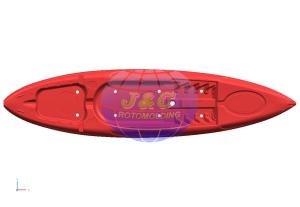 China OEM Aluminum A356 Sit On Top Kayak Mold Rotomolded Boat Manufacturers factory