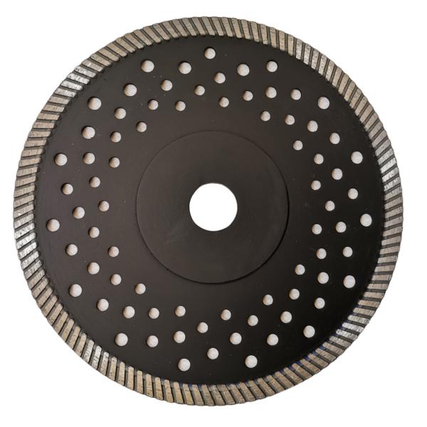 Hot Press Slotted Cutting Disc Double-sided Sawtooth Tile Special sharp Brick Cutting Angle Grinder Blade