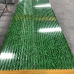Thermal Insulation Steel Sheet EPS Sandwich Wall Panel Grass Green Color