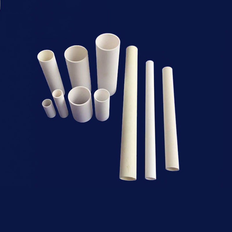 Wear Resistant Rectangular Round Al2o3 Ceramic Tube