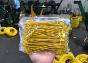 China PVC Coated Galvanized 1.6mm 4&quot; 6&quot; Q195 Rebar Tie Wire Loops factory