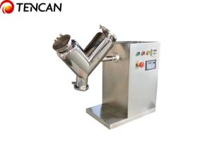 China PLC Control System Dry Powder V Shape Mixer 220V Voltage for Your Requirements factory