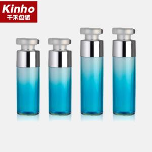 China 25-50ml Airless Pump Container PMMA Left Right Lock Double Wall 30ml Dispenser Bottles factory