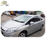 PMMA Injection Truck Window Vent Shades Dark Smoke For Toyota Prius 2009-2015