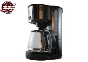 China Aluminum Glass Office Home Drip Coffee Makers , 8-10 Cups Basic Drip Coffee Maker factory