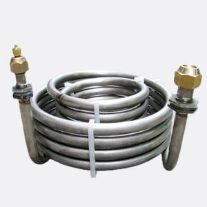China Aquarium Evaporator Titanium Tube 6000KW Coil Heat Exchanger factory