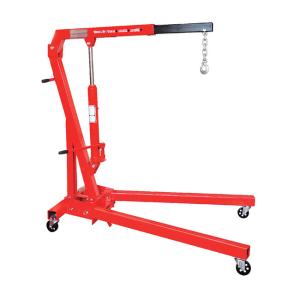 China 2000lbs Swivel Cable Ties Collapsible Engine Hoist Working Range 870-1290mm factory
