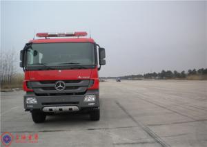 China Mercedes 8X4 Drive Six Seats Commercial Foam Firefighting Truck Huge Capacity factory