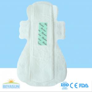 China Perforated Cotton Anion Ladies Sanitary Napkins Ultra Thin For Day And Night factory