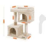 Realistic Songmics Cat Tree , Modern Cat Scratching Post Non Toxic FEANDREA