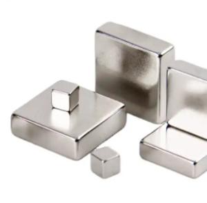 China Lightweight Block NdFeB Magnet , Super Strong Rectangular Magnets factory