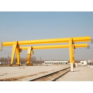 Double Beam U Model Electric Gantry Crane Rail Mounted