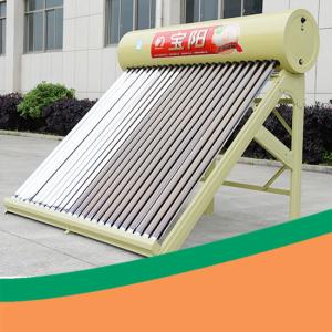 China vacuum tube thermal solar water heater low pressure solar water heater factory