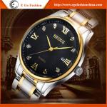 Rose Gold Black White Woman Watch Luxury Watch for Man Stainless Steel Watch