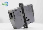 Industrial Grade Panel Mounting Terminal Blocks with Less Than 8mΩ Contact