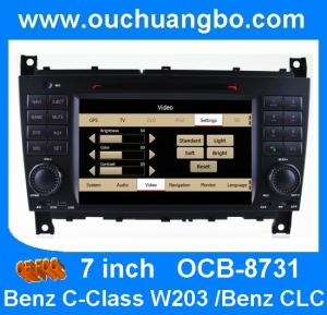 China Mercedes Benz C-Class W203 /Benz CLC car audio player radio bluetooth RDS OCB-8731 factory