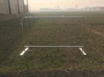 Customized Crowd Control Road Barriers Safety Temporary Metal Fence Panels