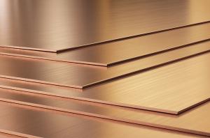 China 8.92g/Cm3 High Purity Polished Copper Plate Copper Metal Products factory