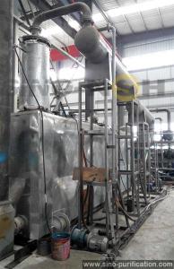 China 5T/D Degassing Distillated Engine Oil Purifier 16KW Oil Regeneration factory