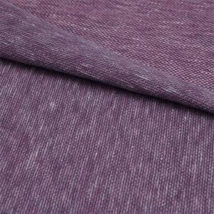 China Skin-Friendly And Clean Texture Not Easy To Deform Solid Knit Fabric For Casual Wear factory
