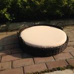 Swing Rattan Hanging Pet Bed PP Natural Woven Wicker Dog Cat Animal Sleeping