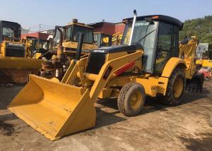 China CAT 420F Backhoe Loader Bucket 3.3m3 Second Hand Road Roller factory