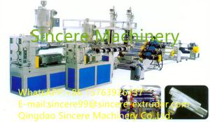 China PET HIPS ABS Thermoforming Plastic Sheet Extrusion Machine Production Line factory