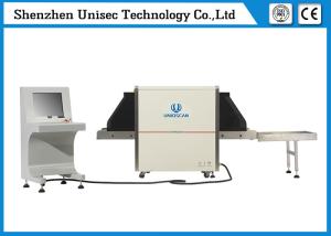 China UNIQSCAN XRay Luggage Baggage Scanner Parcel Inspection SF6550 40AWG Wire Resolution factory