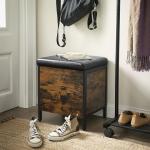 Small Shoe Bench for Sale, Shoe Storage Stool, Shoe Bench with Cushion,