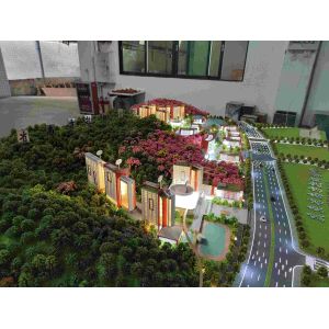 1:100 Architecture Model University Campus Model Highly Detailed