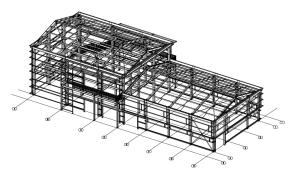 China Prefab Light Steel Structure Warehouse For Philippines Single Steel Sheet factory