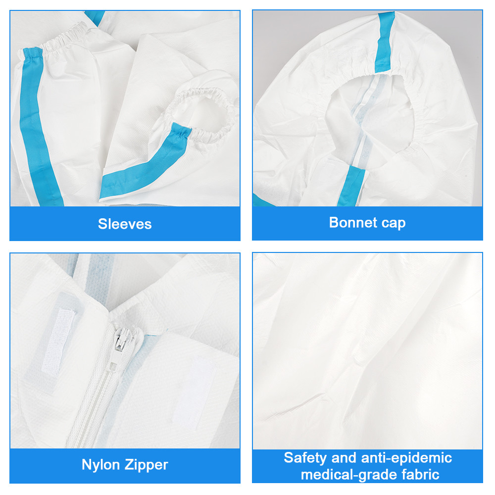Safety Nonwoven Personal Protective Isolation Clothing