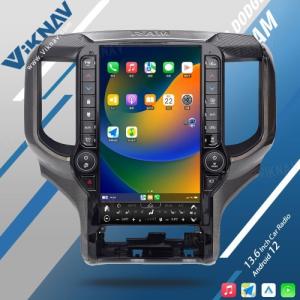 China 2019-2024 Dodge Ram 1500 Aftermarket Radio Car Stereo Carplay 13.6 Inch Android Head Unit factory