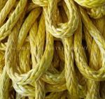 Marine mooring high strong 12 strand UHMWPE rope for ship
