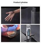 Indoor Definition Glass Curtain Wall LED Advertising Screen IP65 Waterproof
