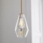 Nordic Simple D30cm Glass Pendant Dining Room Light Bedroom Creative Personality