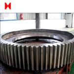 Cement Industry Forging Helical Gear Set Helical Ring Spur Gear