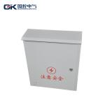 Powder Coating Electrical Distribution Box Exterior With Galvanized Bottom Plate