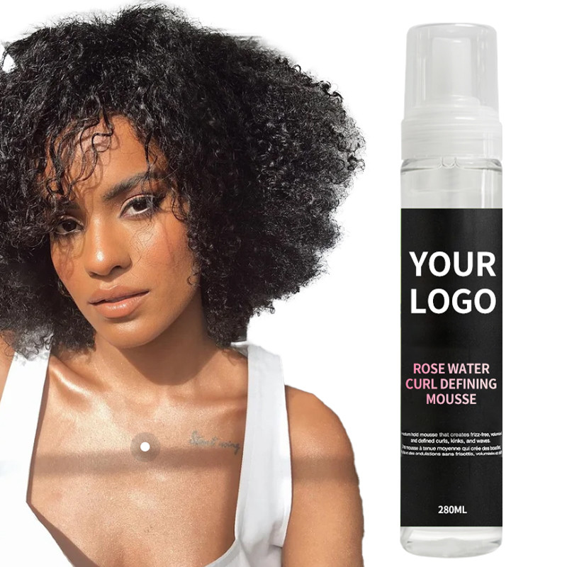 Free Design Packaging Braid Gloss & Refreshing Soothing Scalp Itching Mousse Hair Clean Mousse