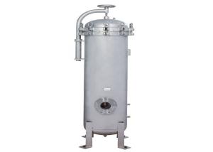 China Sanitary 316 Stainless Steel Bag Filter Housing For Water Filtration factory