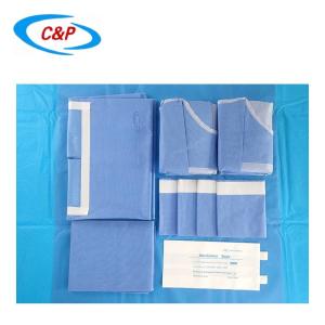 China Medical Disposable Products SMS Laparotomy Pack Supplier for Successful Procedures factory