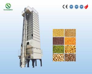 China Fully Automatic Vertical Grain Dryer 30ton Per Batch For Wheat Flour Plant factory