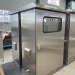 Square Waterproof Stainless Steel Electrical Box Outdoor Metal Electrical