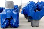 Water Well Drilling News Blue Durable TCI Tricone Drill Bit , Rock Cone Drill