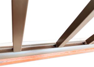 China Corrosion Resistance Aluminum Track Channel Strong Profile Structure factory