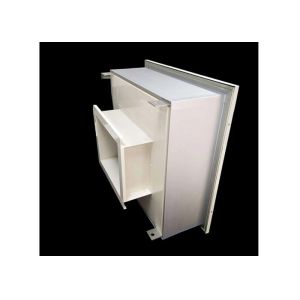 Class 100 HEPA Filter Box Cold Formed Steel Plate With Electrostatic Spraying
