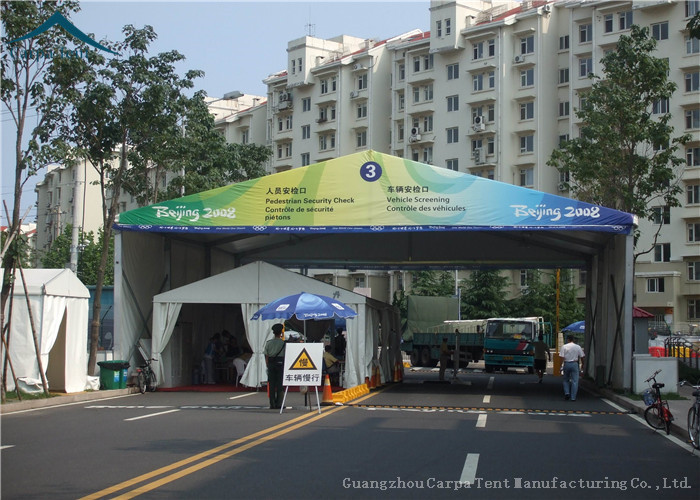 PVC Curved Canopy Tent For Tennis Court Sun Poof And Water Proof