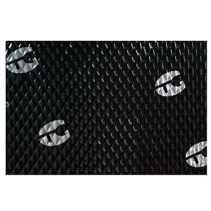 China Black 2mm Friendly Damping / Diamond Print Embossing / Absorb Vibration / Automotive Sound And Heat Insulation factory