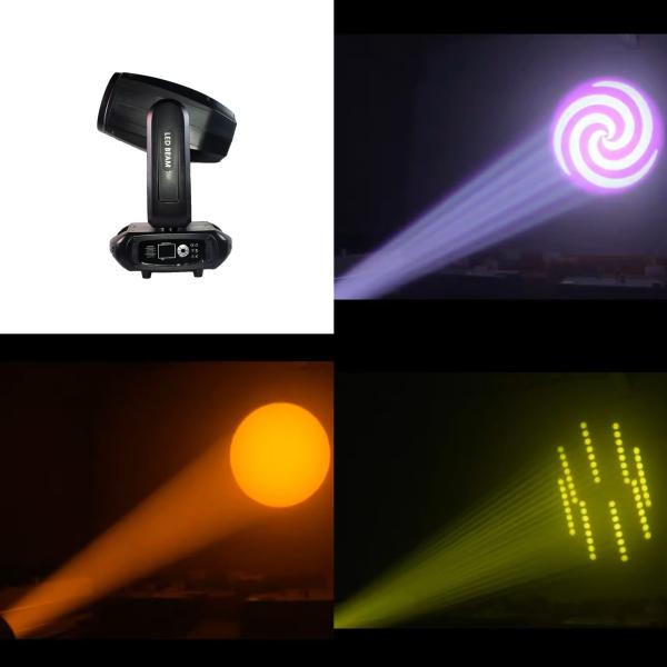 Professional Stage Decoration Black Dmx Mini Beam Moving Head Light Moving Head Lights Spot